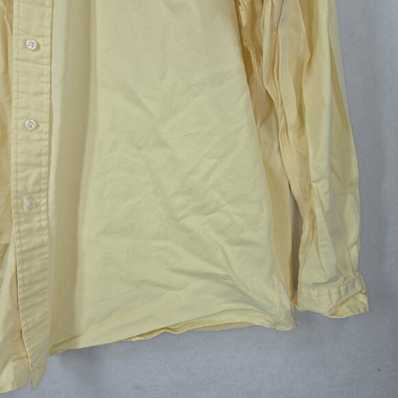 Vtg Ralph Lauren Shirt Mens XXL Yellow Blake Button Down Long Sleeve Big & Tall - Picture 8 of 11
